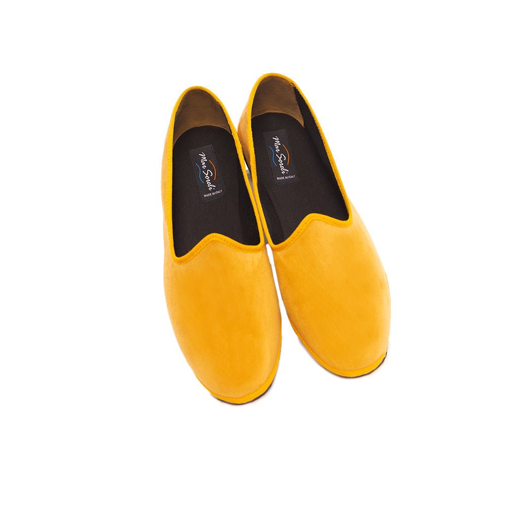 Mar Soreli Tradizionale Friulane Women’S Ocra Leather Slip On by Mar Soreli – Don't Panic Shoes