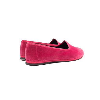 Mar Soreli Tradizionale Fuxia Womens Friulane Flat Shoes SLIP ON by Mar Soreli – Don't Panic Shoes