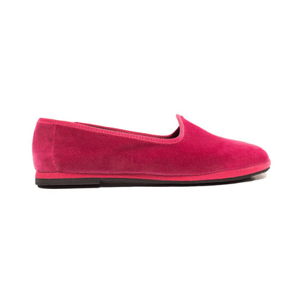 Mar Soreli Tradizionale Fuxia Womens Friulane Flat Shoes SLIP ON by Mar Soreli – Don't Panic Shoes