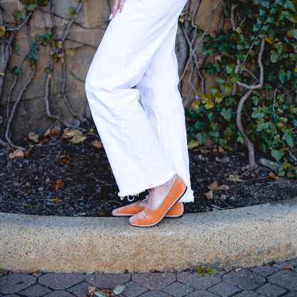 Mar Soreli Tradizionale Pesca Women's Friulane Ballet Flat Slip On by Mar Soreli – Don't Panic Shoes