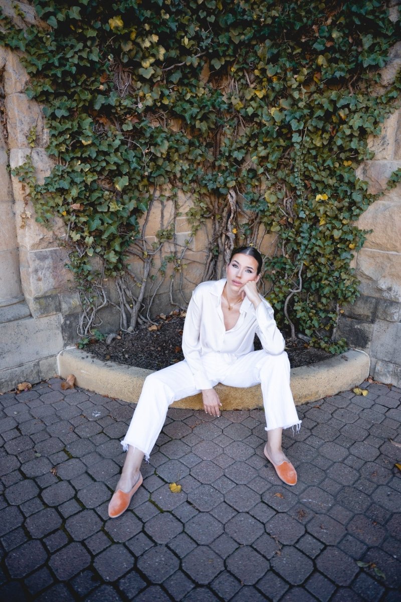 Mar Soreli Tradizionale Pesca Women's Friulane Ballet Flat Slip On by Mar Soreli – Don't Panic Shoes