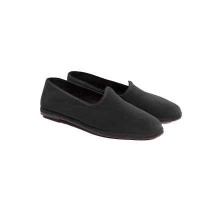 Mar Soreli Tradizionale Women Nero Friulane Ballet Flat Slip On by Mar Soreli – Don't Panic Shoes