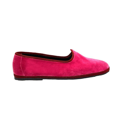 Mar Soreli Tradizionale Women’S Fuxia Rubino Leather Ballet Flats Slip On by Mar Soreli – Don't Panic Shoes