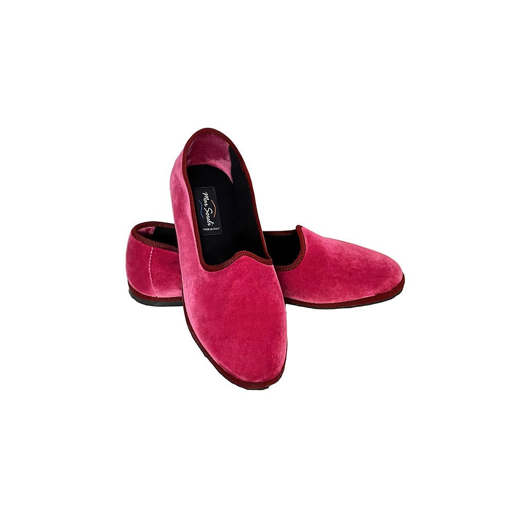 Mar Soreli Tradizionale Women’S Fuxia Rubino Leather Ballet Flats Slip On by Mar Soreli – Don't Panic Shoes
