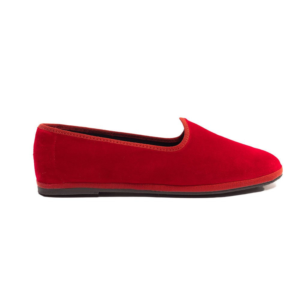 Mar Soreli Tradizionale Women’S Red Friulane Ballet Flats SLIP ON by Mar Soreli – Don't Panic Shoes