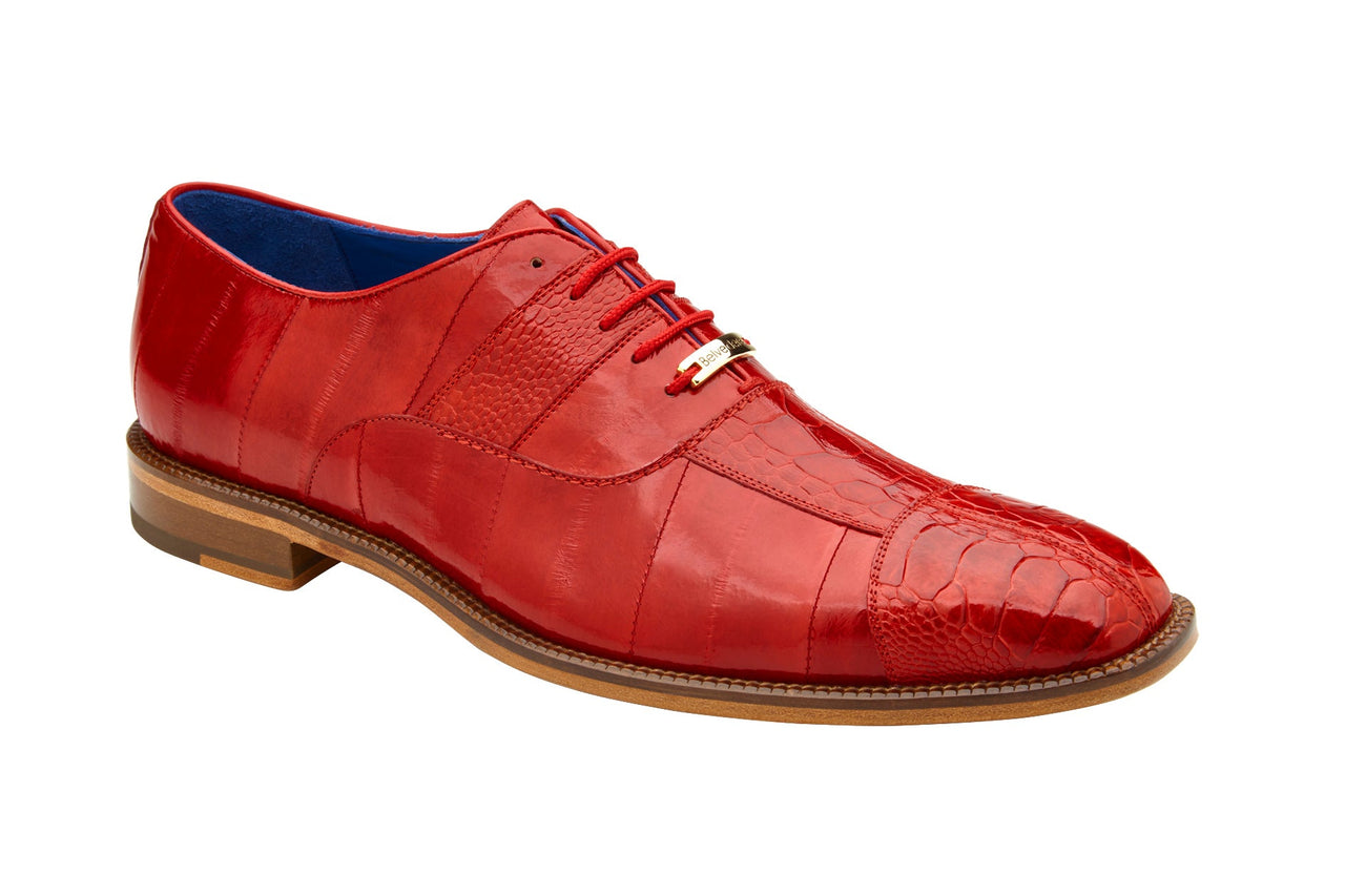 Buy Mare Mare - Ant. Red Men'S Genuine Ostrich & Eel Leather 2P7 - Men from Don’t Panic Shoes | Best Prices & Fast Shipping