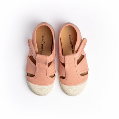 Marly Blush Adjustable Velcro Non Slip Rubber Sole Washable fashion by Childrenchic – Don't Panic Shoes