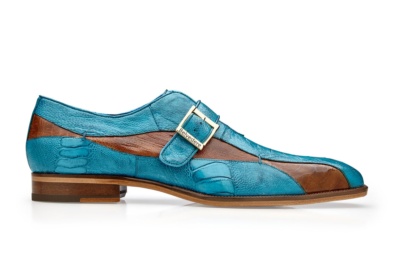 Buy Marte - Ant. Ocean Blue/Brandy - Men from Don’t Panic Shoes | Best Prices & Fast Shipping