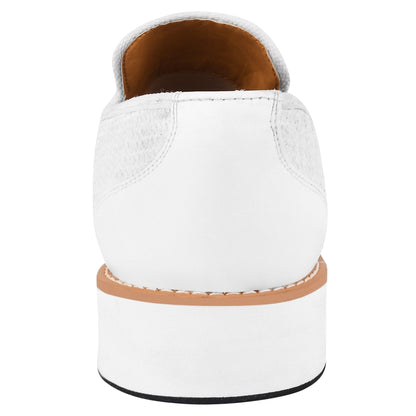 Megaball mens Casual textile printed buckle shoes