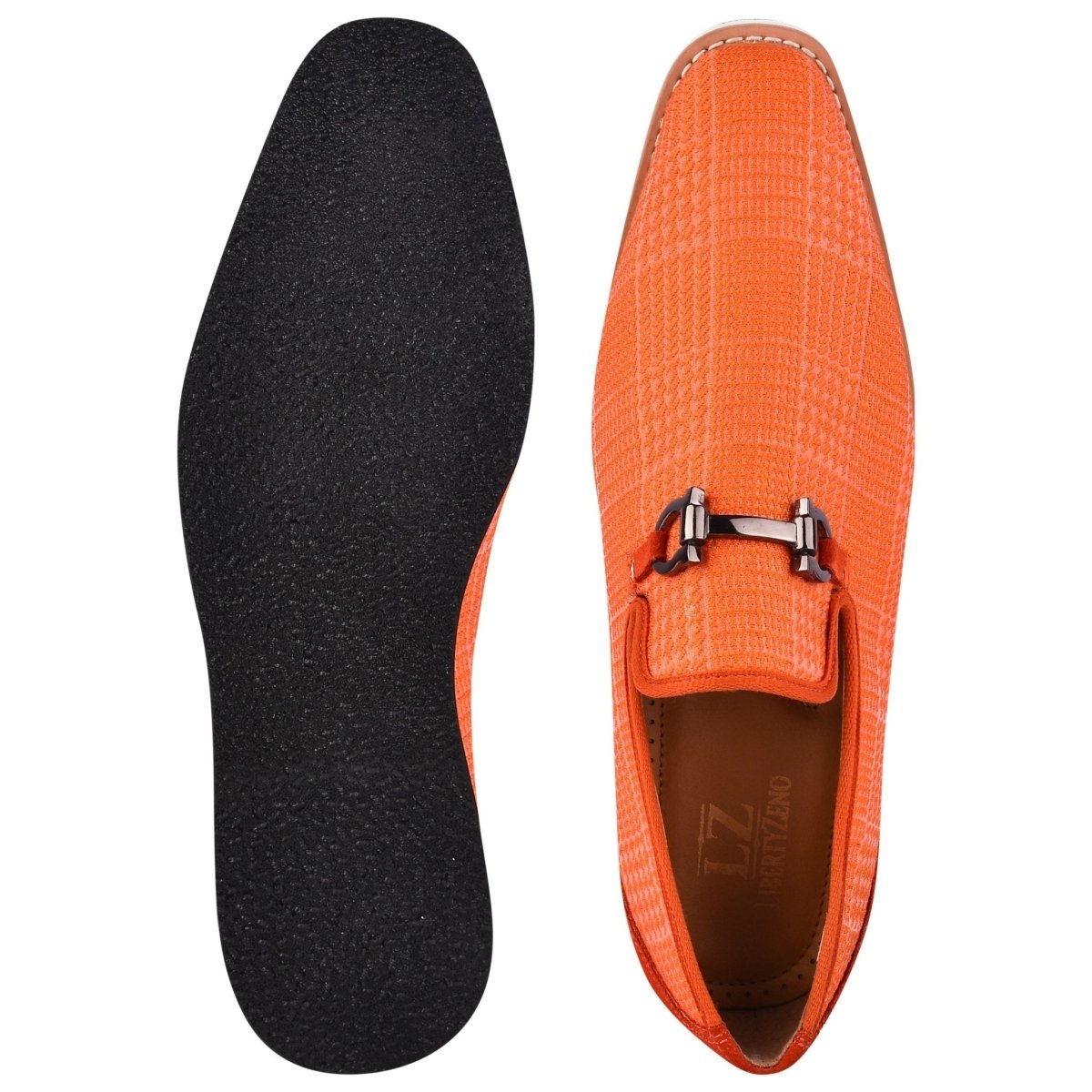 Megaball Mens Casual Textile Printed Buckle Shoes Loafers by Libertyzeno – Don't Panic Shoes