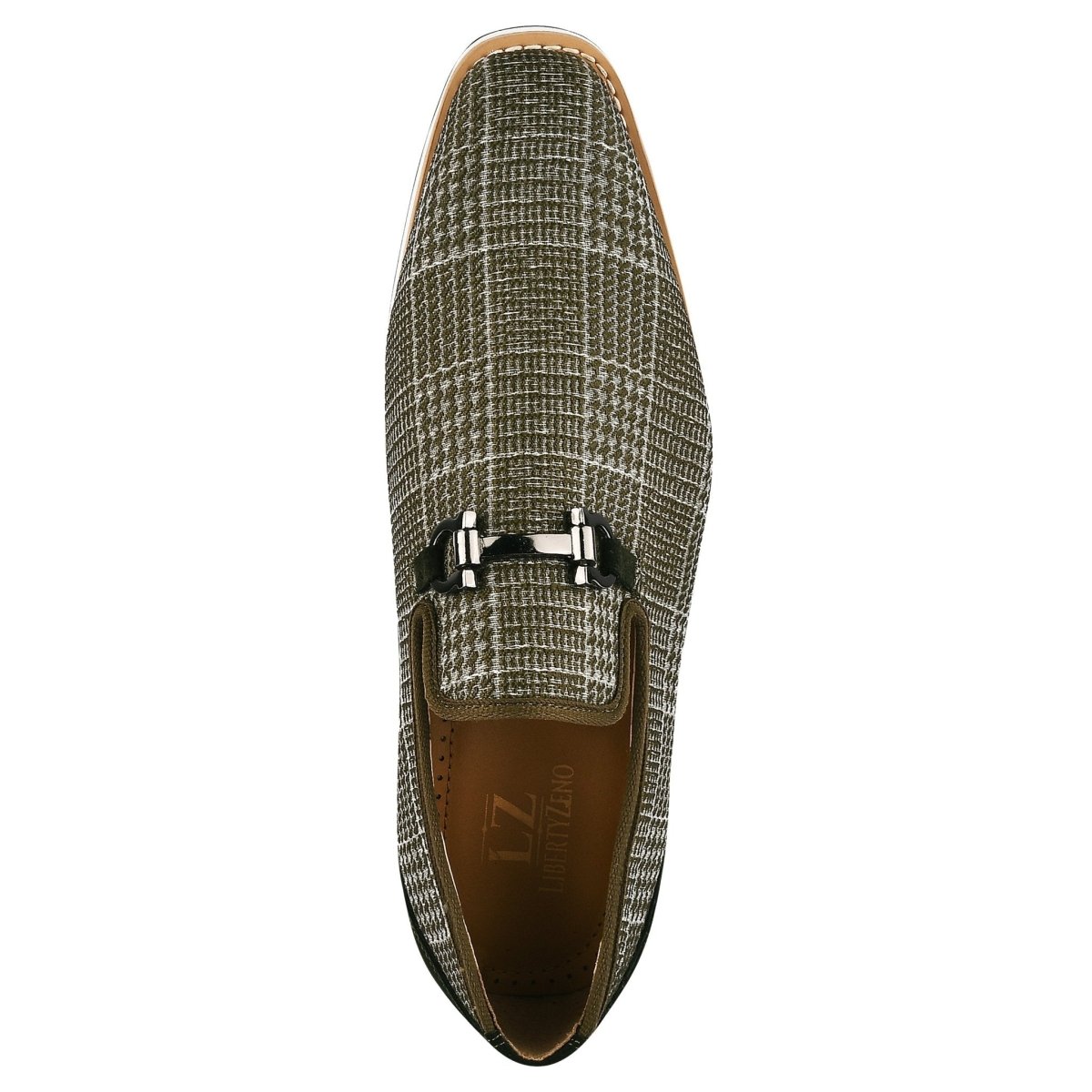 Megaball Mens Casual Textile Printed Buckle Shoes Loafers by Libertyzeno – Don't Panic Shoes