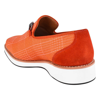 Megaball Mens Casual Textile Printed Buckle Shoes Loafers by Libertyzeno – Don't Panic Shoes