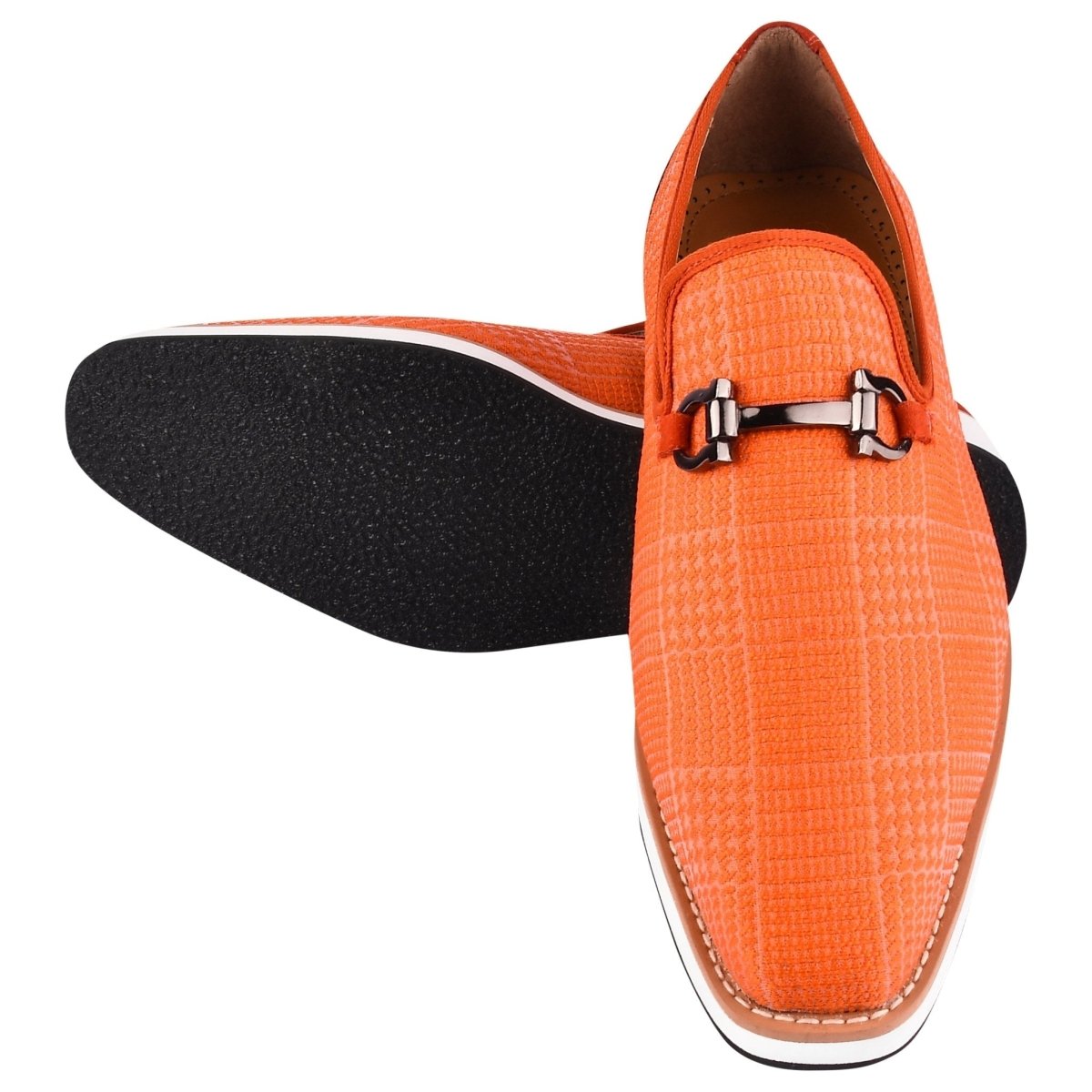 Megaball Mens Casual Textile Printed Buckle Shoes Loafers by Libertyzeno – Don't Panic Shoes