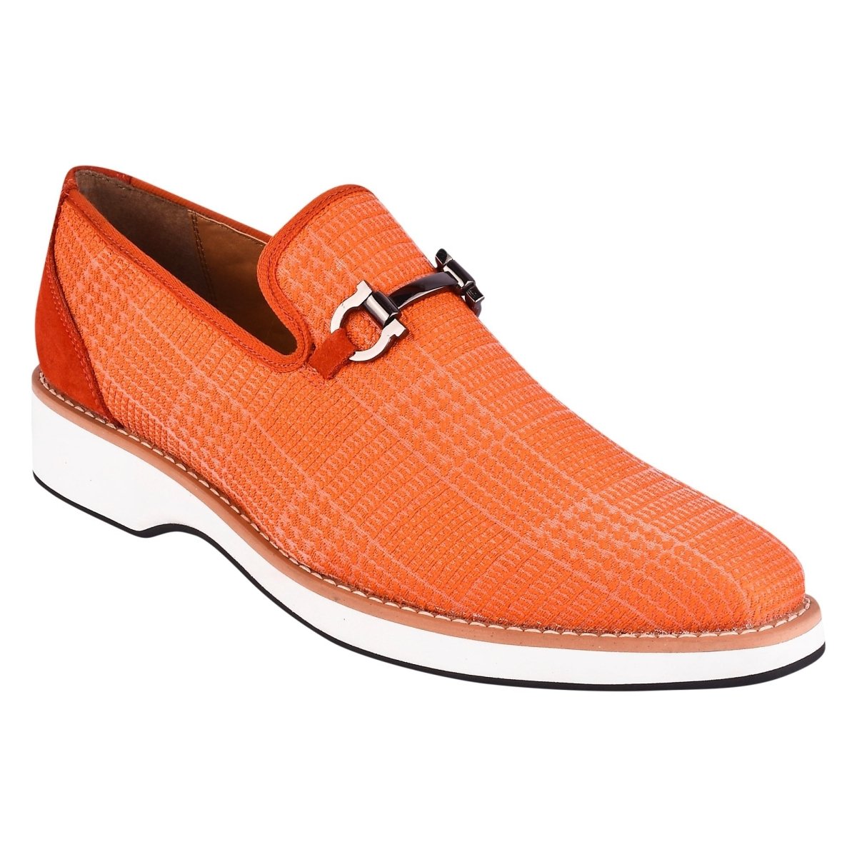 Megaball Mens Casual Textile Printed Buckle Shoes Loafers by Libertyzeno – Don't Panic Shoes