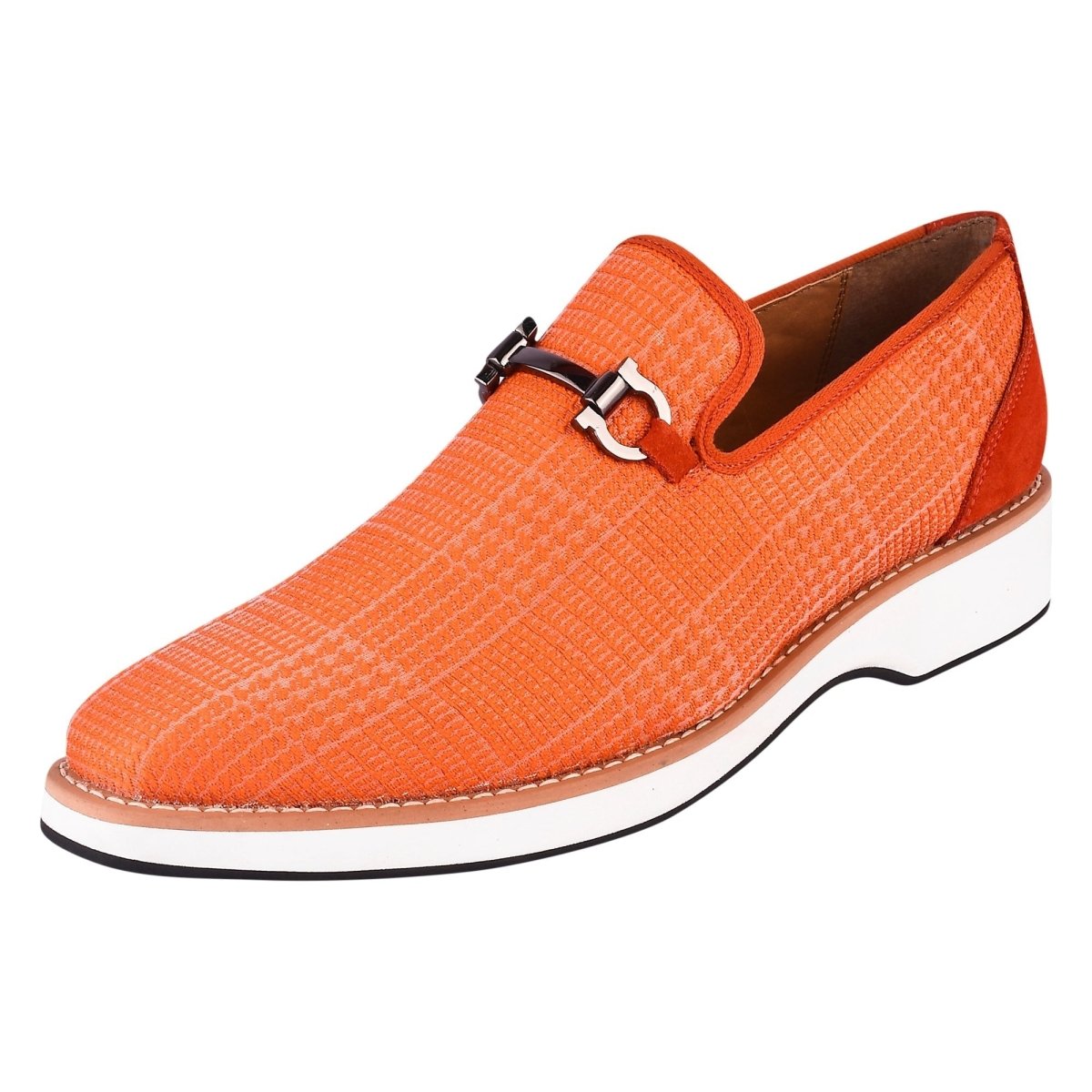 Megaball Mens Casual Textile Printed Buckle Shoes Loafers by Libertyzeno – Don't Panic Shoes