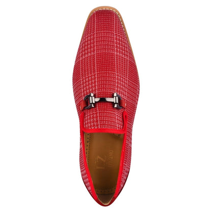 Megaball Mens Casual Textile Printed Buckle Shoes Loafers by Libertyzeno – Don't Panic Shoes