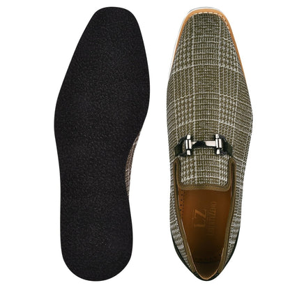 Megaball Mens Casual Textile Printed Buckle Shoes Loafers by Libertyzeno – Don't Panic Shoes