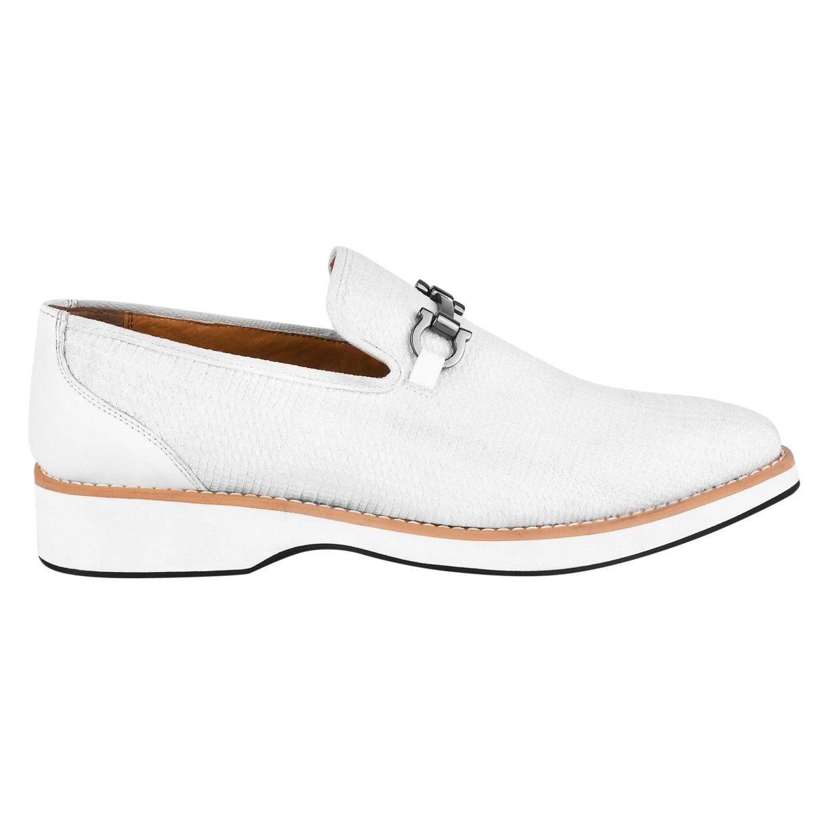 Megaball Mens Casual Textile Printed Buckle Shoes Loafers by Libertyzeno – Don't Panic Shoes