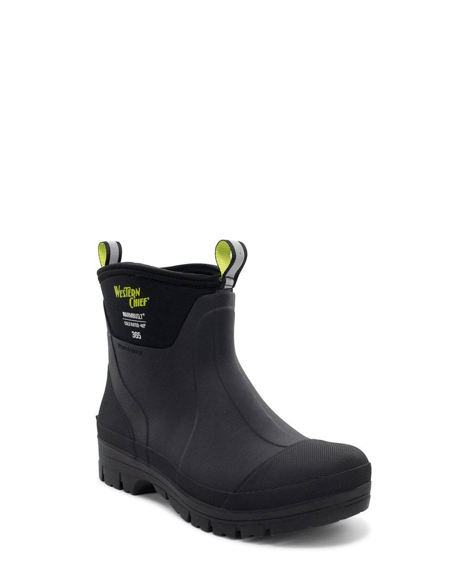 Men's 365 Neoprene Ankle Cold Weather Boot - Black Snow Boots by Western Chief Men's – Don't Panic Shoes