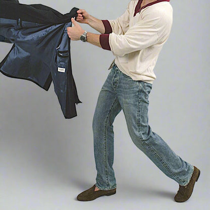 Men's Antelope Textured Suede Milano Loafer Men's Footwear by Del Toro Shoes – Don't Panic Shoes