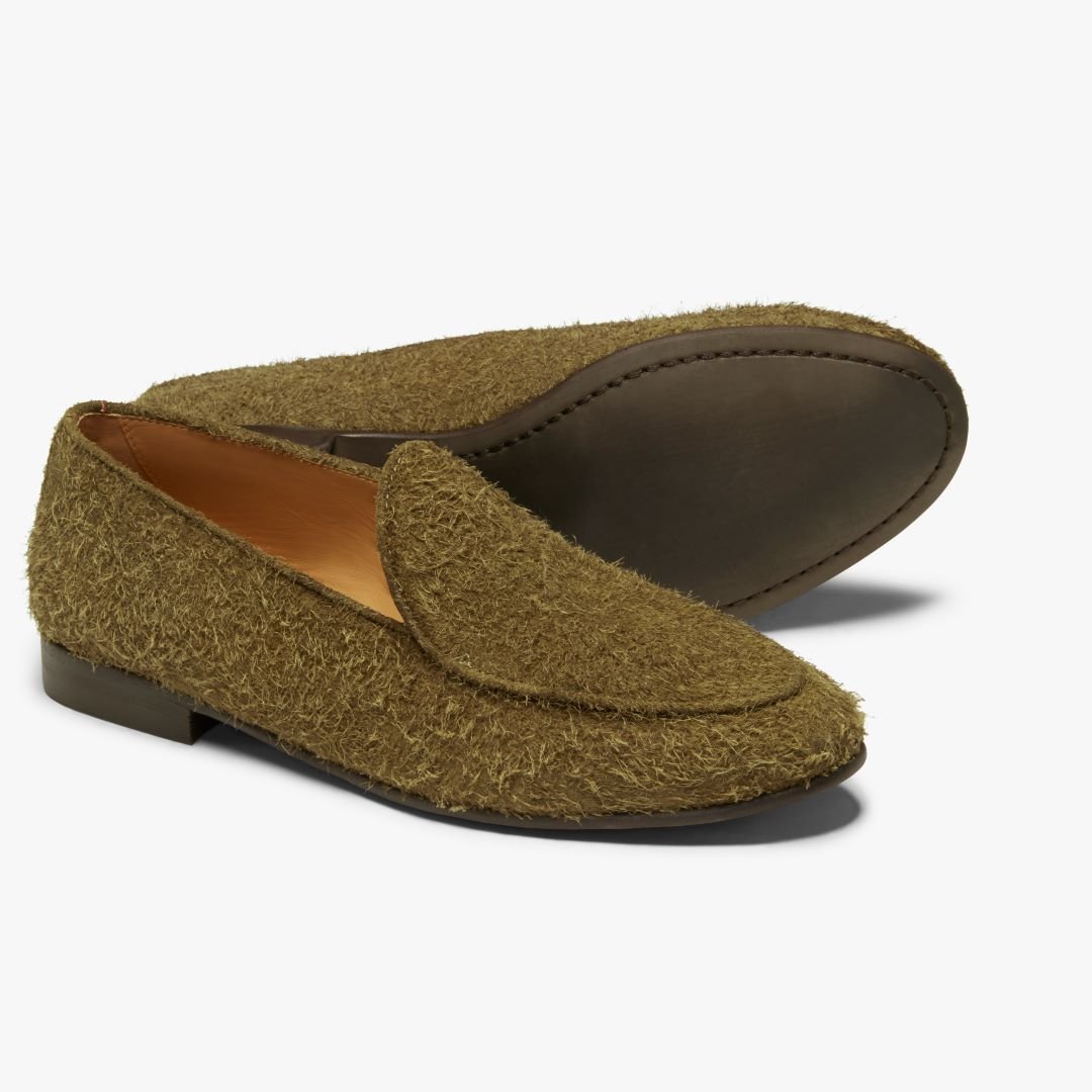 Men's Antelope Textured Suede Milano Loafer Men's Footwear by Del Toro Shoes – Don't Panic Shoes