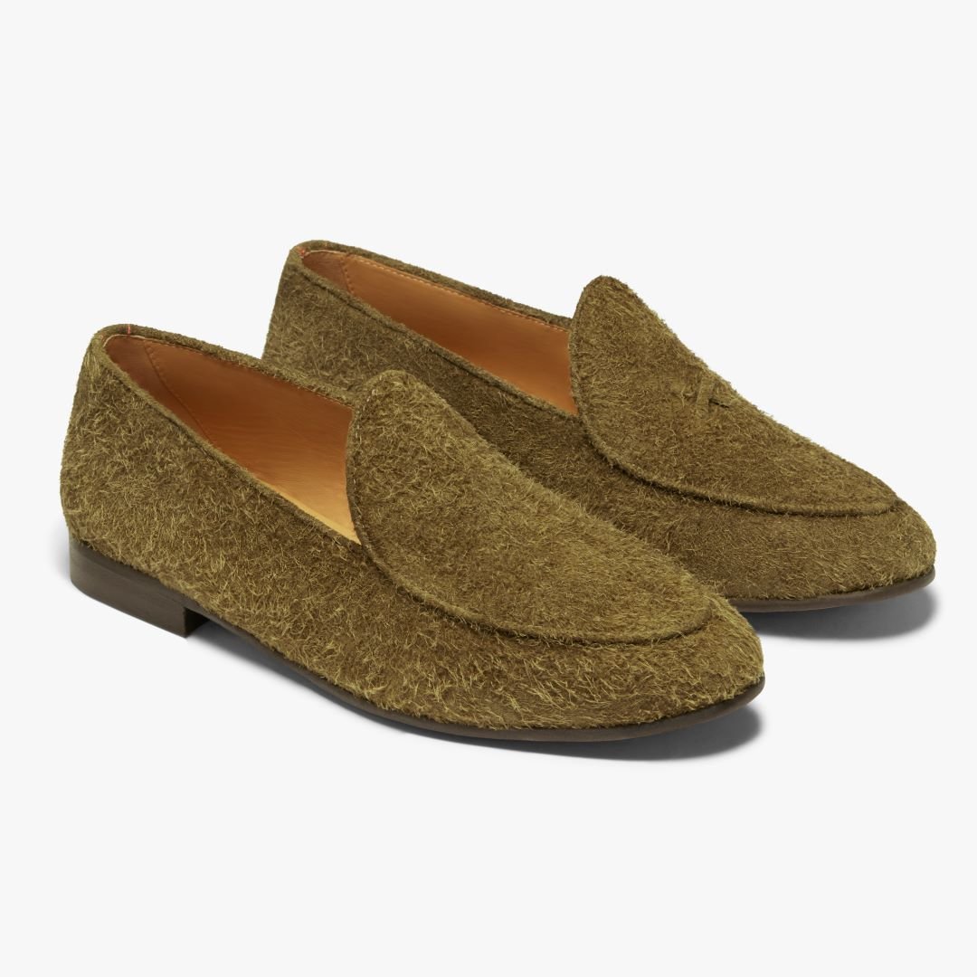 Men's Antelope Textured Suede Milano Loafer Men's Footwear by Del Toro Shoes – Don't Panic Shoes
