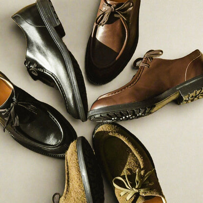 Men's Antelope Textured Suede Tuscan Moc Boot Men's Footwear by Del Toro Shoes – Don't Panic Shoes