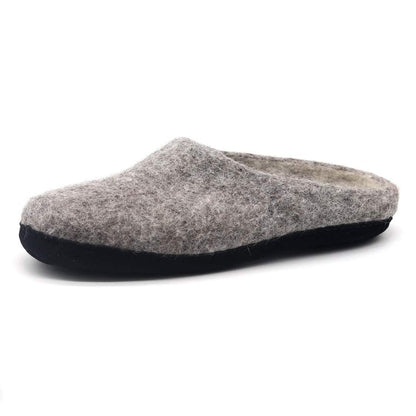 Men's Astoria Noir Wool House Slippers Indoor Slippers by Nootkas – Don't Panic Shoes