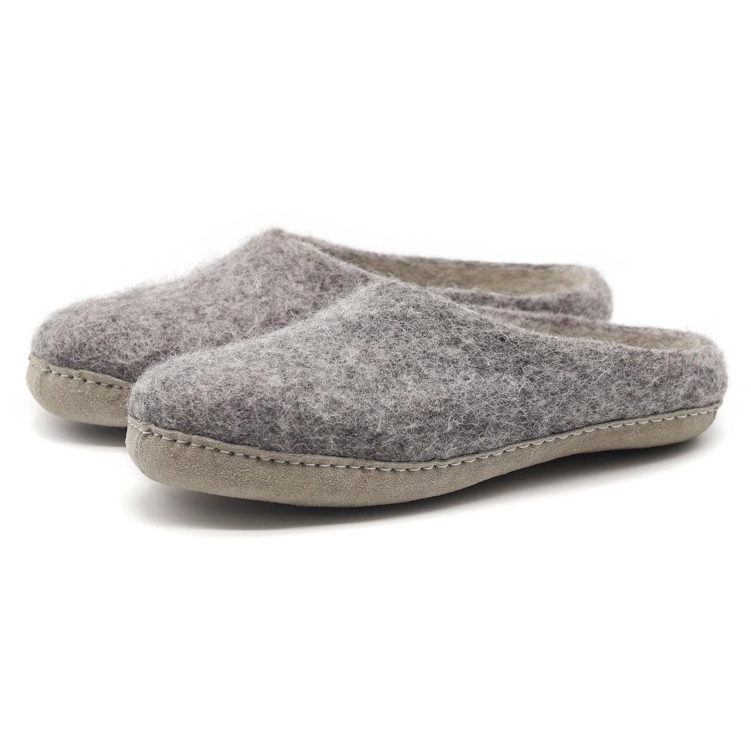 Men's Astoria Wool House Slippers Indoor Slippers by Nootkas – Don't Panic Shoes