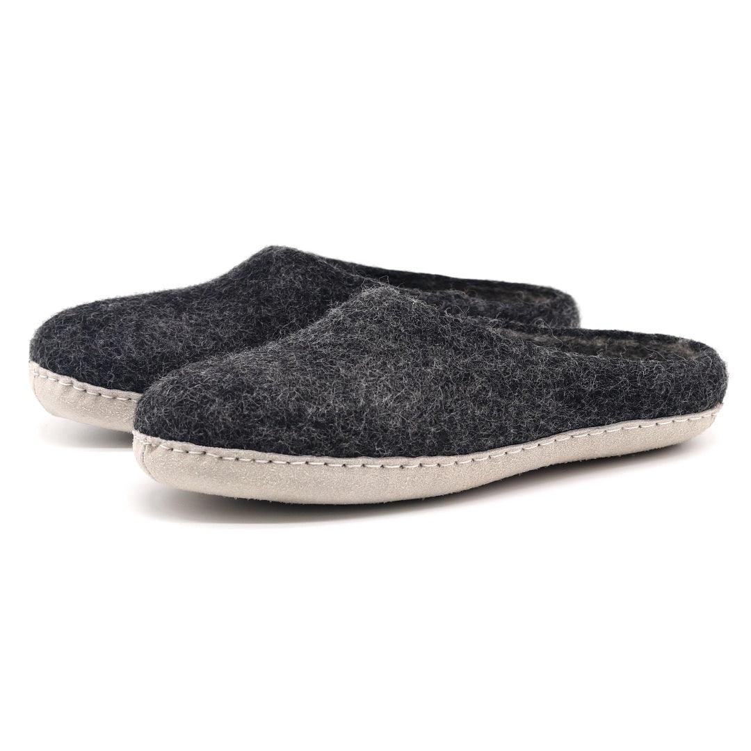Men's Astoria Wool House Slippers Indoor Slippers by Nootkas – Don't Panic Shoes