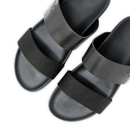 Men's Black Cinturini Sandal Men's Footwear by Del Toro Shoes – Don't Panic Shoes