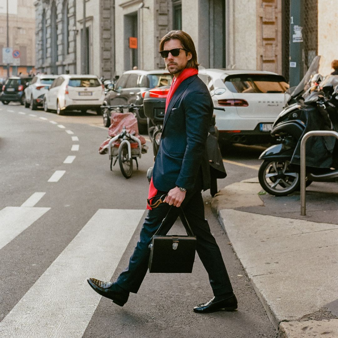 Men's Black Full Croc Milano Loafer Men's Footwear by Del Toro Shoes – Don't Panic Shoes