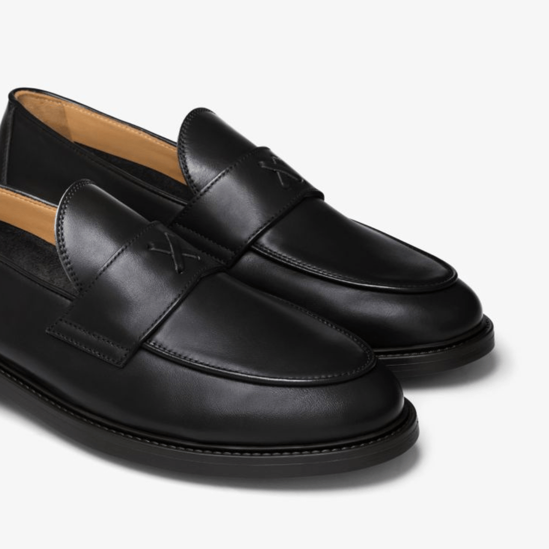 Men's Black Leather Lug Centesimo Men's Footwear by Del Toro Shoes – Don't Panic Shoes
