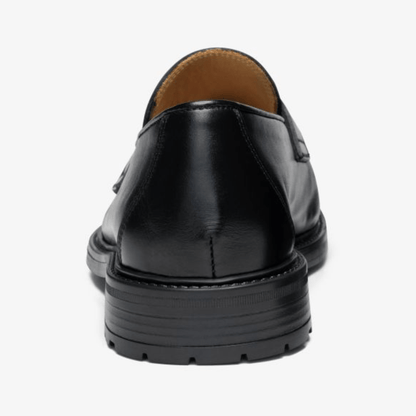 Men's Black Leather Lug Centesimo Men's Footwear by Del Toro Shoes – Don't Panic Shoes