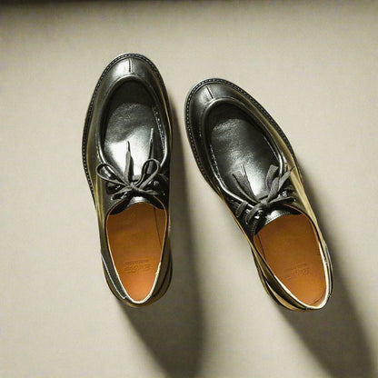 Men's Black Leather Tuscan Moc Boot Men's Footwear by Del Toro Shoes – Don't Panic Shoes