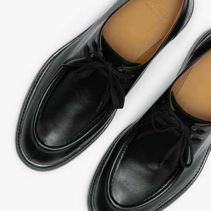 Men's Black Leather Tuscan Moc Boot Men's Footwear by Del Toro Shoes – Don't Panic Shoes