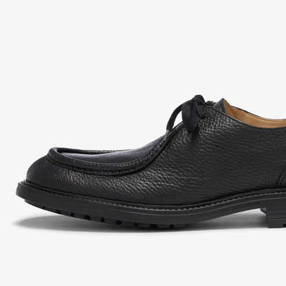 Men's Black Pebbled Leather Tuscan Moc Boot Men's Footwear by Del Toro Shoes – Don't Panic Shoes