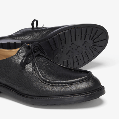 Men's Black Pebbled Leather Tuscan Moc Boot Men's Footwear by Del Toro Shoes – Don't Panic Shoes