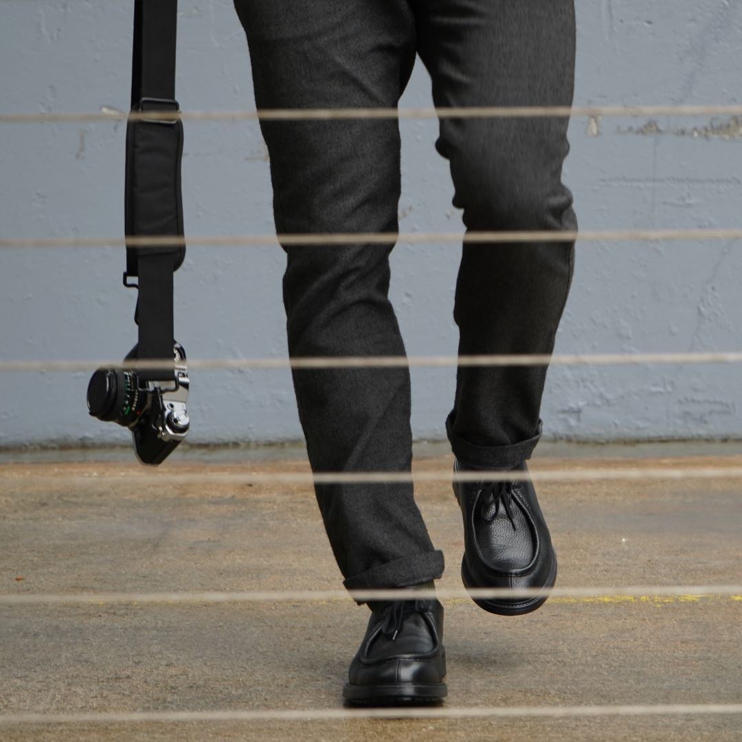 Men's Black Pebbled Leather Tuscan Moc Boot Men's Footwear by Del Toro Shoes – Don't Panic Shoes