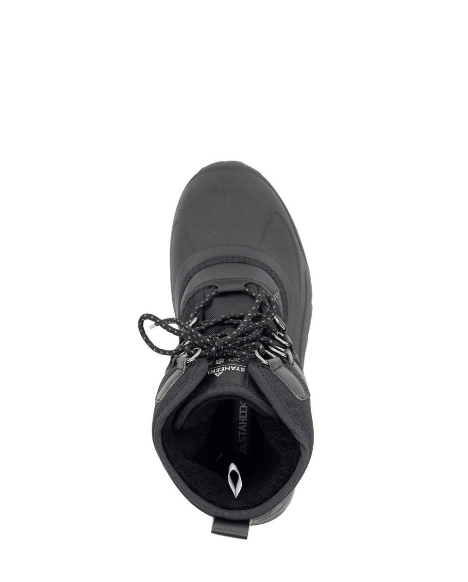 Men’S Black Snow Boots Waterproof Thinsulate Insulation Staheekum Men's Snow Boots by Staheekum Men's – Don't Panic Shoes