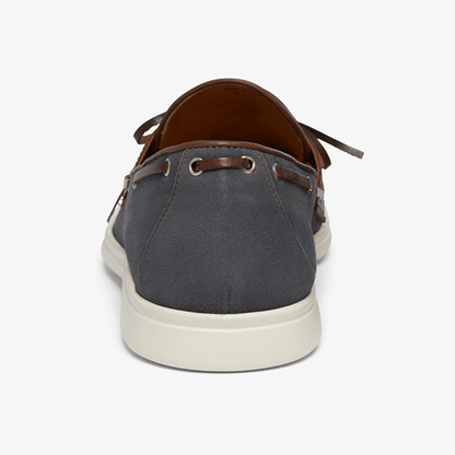 Men's Blue Suede Barca Yacht Loafer Men's Footwear by Del Toro Shoes – Don't Panic Shoes