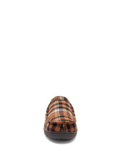 Men's Boxer Plaid Slipper - Chestnut Slippers by Western Chief Men's – Don't Panic Shoes