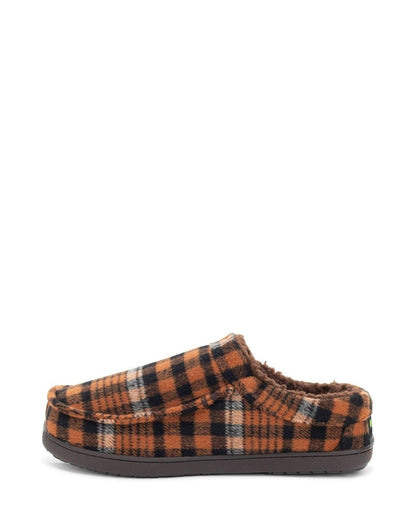 Men's Boxer Plaid Slipper - Chestnut Slippers by Western Chief Men's – Don't Panic Shoes