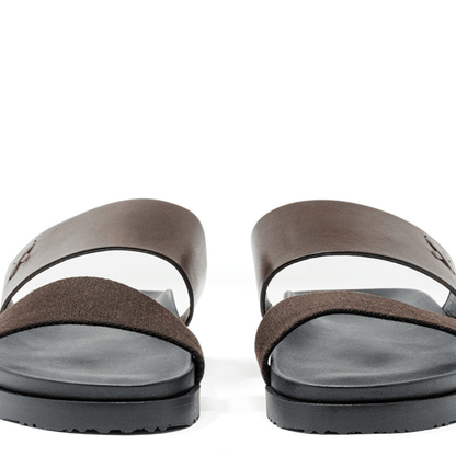 Men's Brown Cinturini Sandal Men's Footwear by Del Toro Shoes – Don't Panic Shoes
