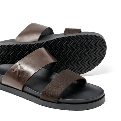 Men's Brown Cinturini Sandal Men's Footwear by Del Toro Shoes – Don't Panic Shoes