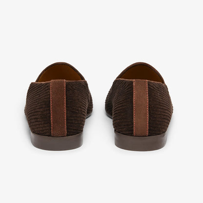 Men's Brown Corduroy Milano Loafer Men's Footwear by Del Toro Shoes – Don't Panic Shoes