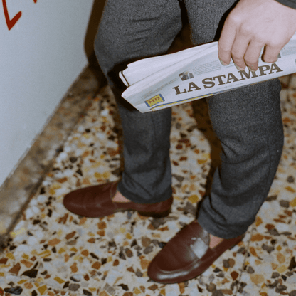 Men's Brown Leather Centesimo Men's Footwear by Del Toro Shoes – Don't Panic Shoes