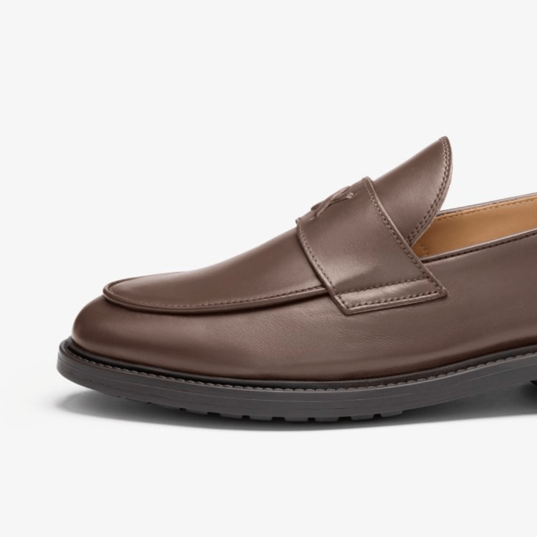 Men's Brown Leather Lug Centesimo Men's Footwear by Del Toro Shoes – Don't Panic Shoes