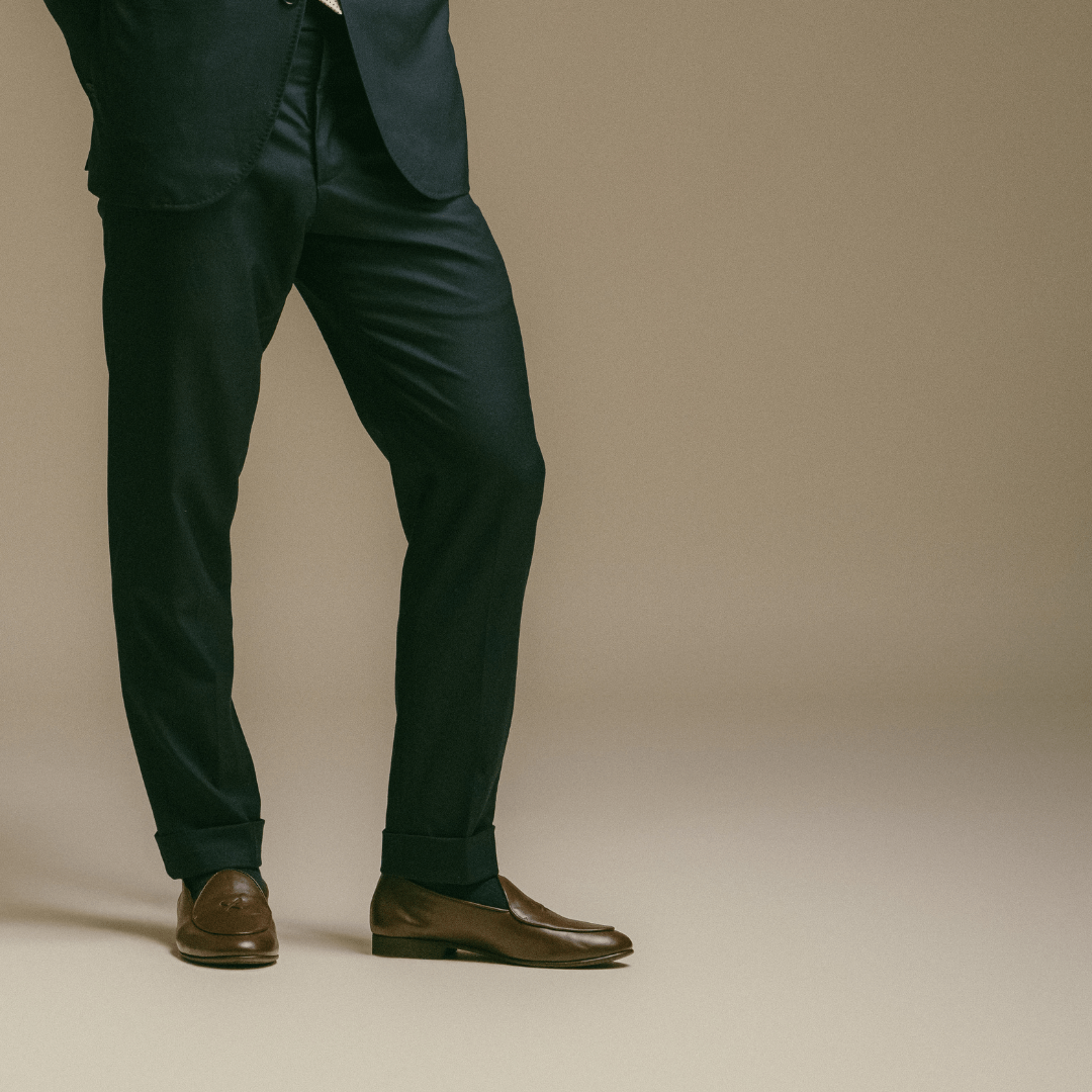 Men's Brown Leather Milano Loafer Men's Footwear by Del Toro Shoes – Don't Panic Shoes