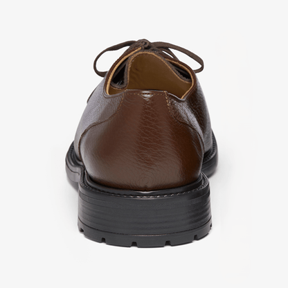 Men's Brown Pebbled Leather Tuscan Moc Boot Men's Footwear by Del Toro Shoes – Don't Panic Shoes